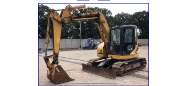 Buy An Excavator Cat 308 Csr From Japan