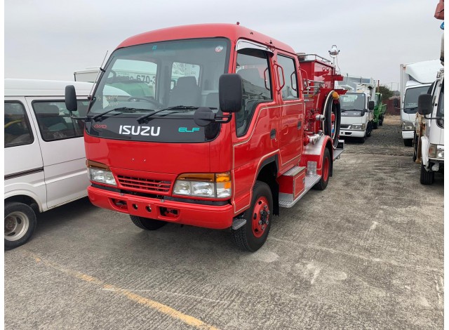 Download Buy A Fire Truck Isuzu Elf Nks71 From Japan