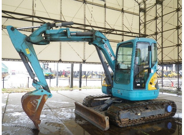 Buy a crawler excavator Kubota RX-505 from Japan