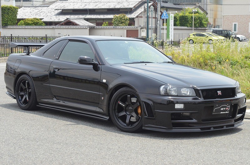 超可爱の GT-R SKYLINE NISSAN BNR34 ニュル Ⅱ V-spec ミニカー