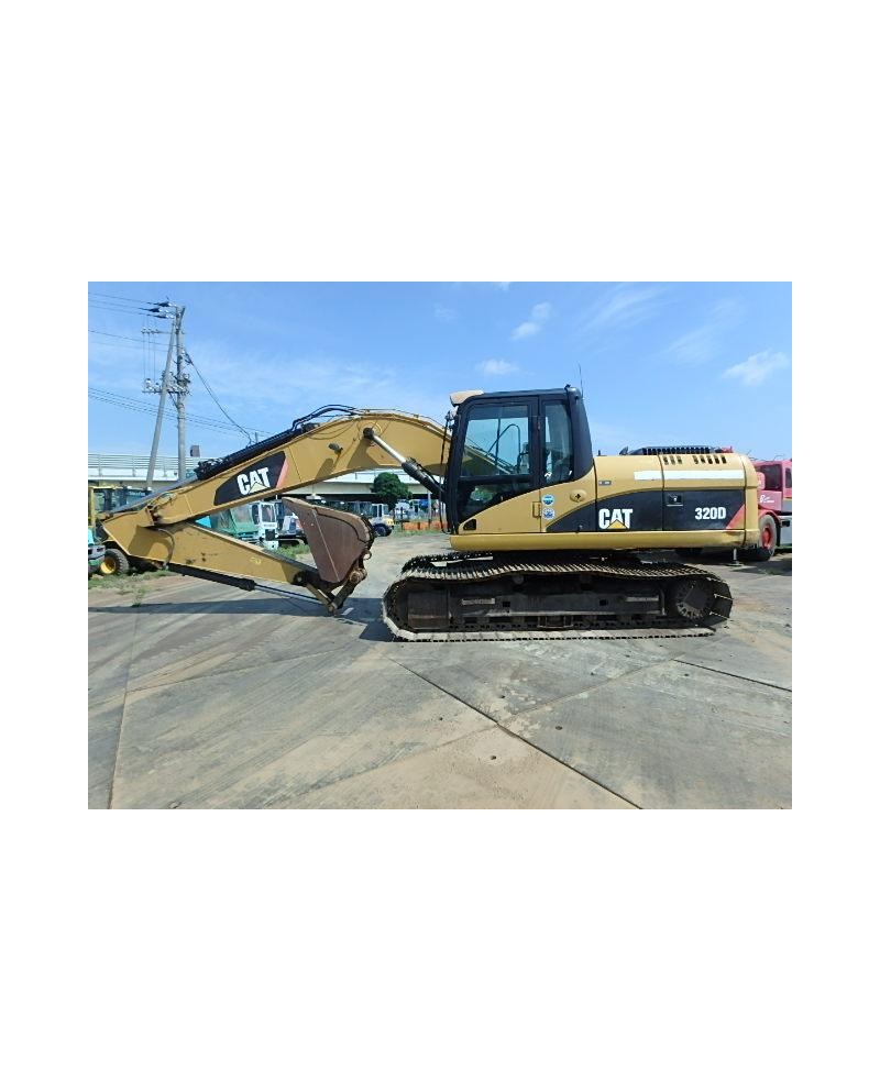 Buy a crawler excavator CAT 320D from Japan